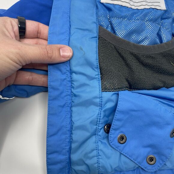 Columbia Toddler Boys Winter Snow Jacket  Blue Full Zip Hooded Kids Size 3T - Picture 7 of 10